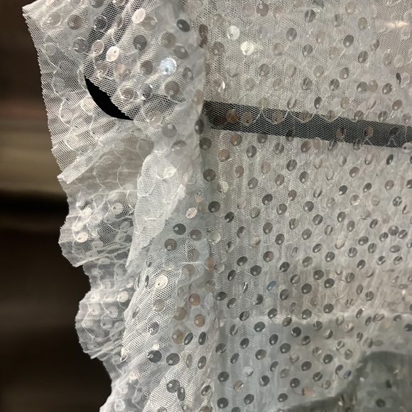 Zara pretty blue sparkly top - Picture 4 of 5